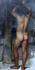 The Orange Picker by Hans von Marées